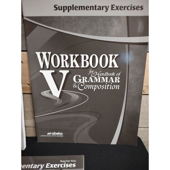 A Beka Workbook V for Handbook of Grammar & Composition Quiz/Test Key, Teacher - Picture 4 of 4